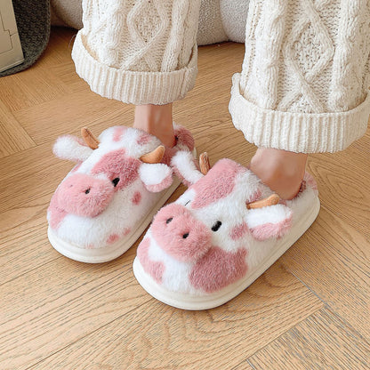 Moozy Slippers Cow V2