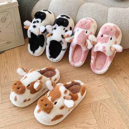 Moozy Slippers Cow V2